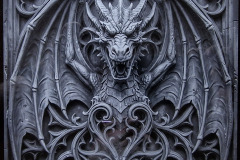 Drache-auf-acryl-gelasert